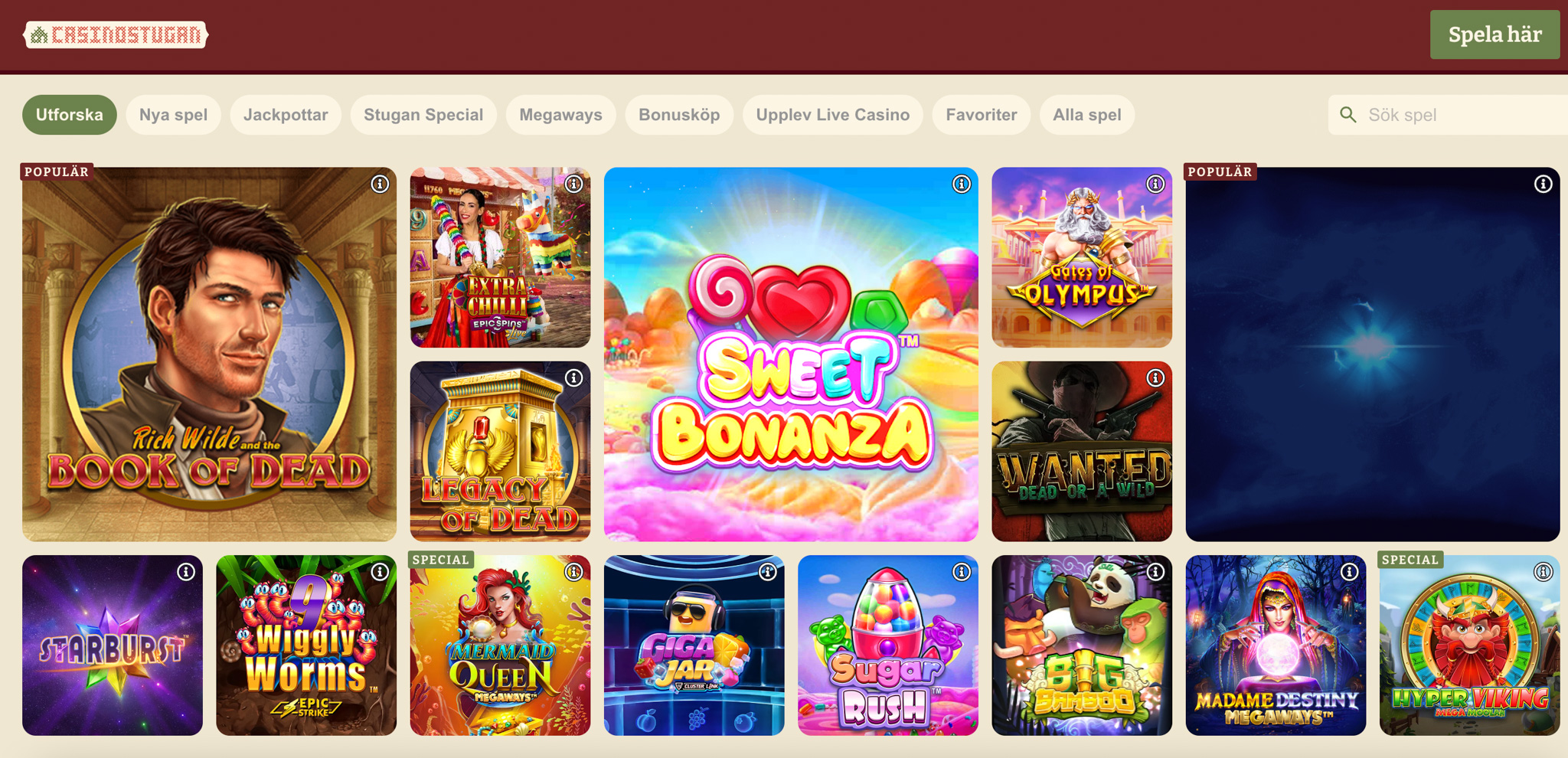 Casinostugan recension - Sveriges Bästa Casino - 06