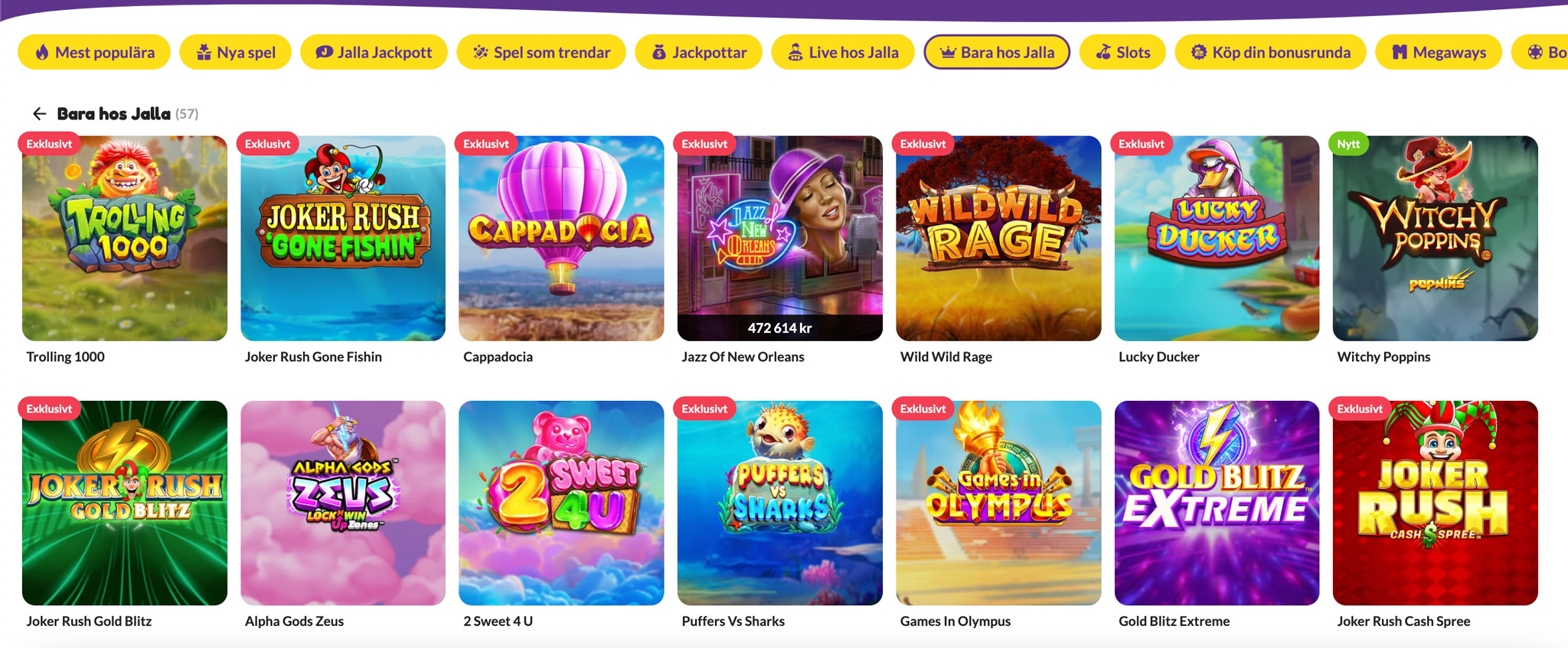 Jalla Casino recension - Sveriges Bästa Casino - 04
