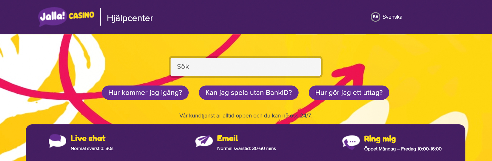 Jalla Casino recension - Sveriges Bästa Casino - 07
