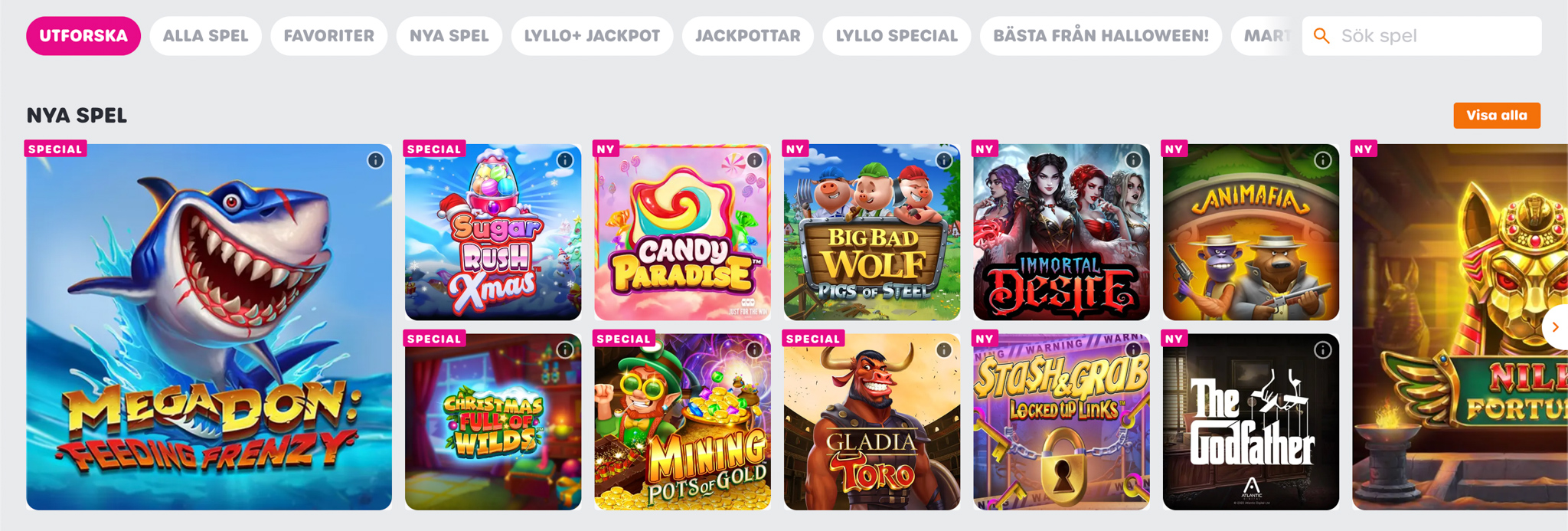 Lyllo Casino recension - Sveriges Bästa Casino - 01