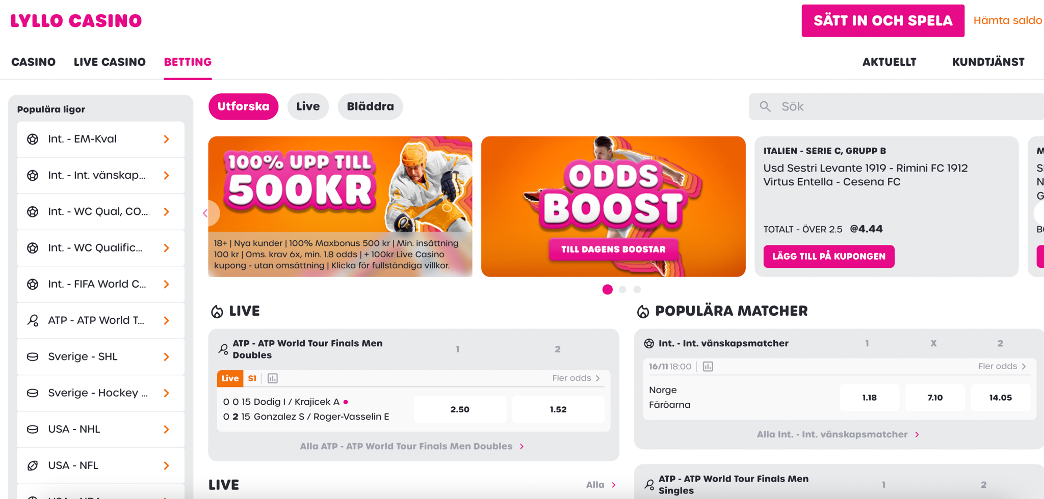 Lyllo Casino recension - Sveriges Bästa Casino - 02