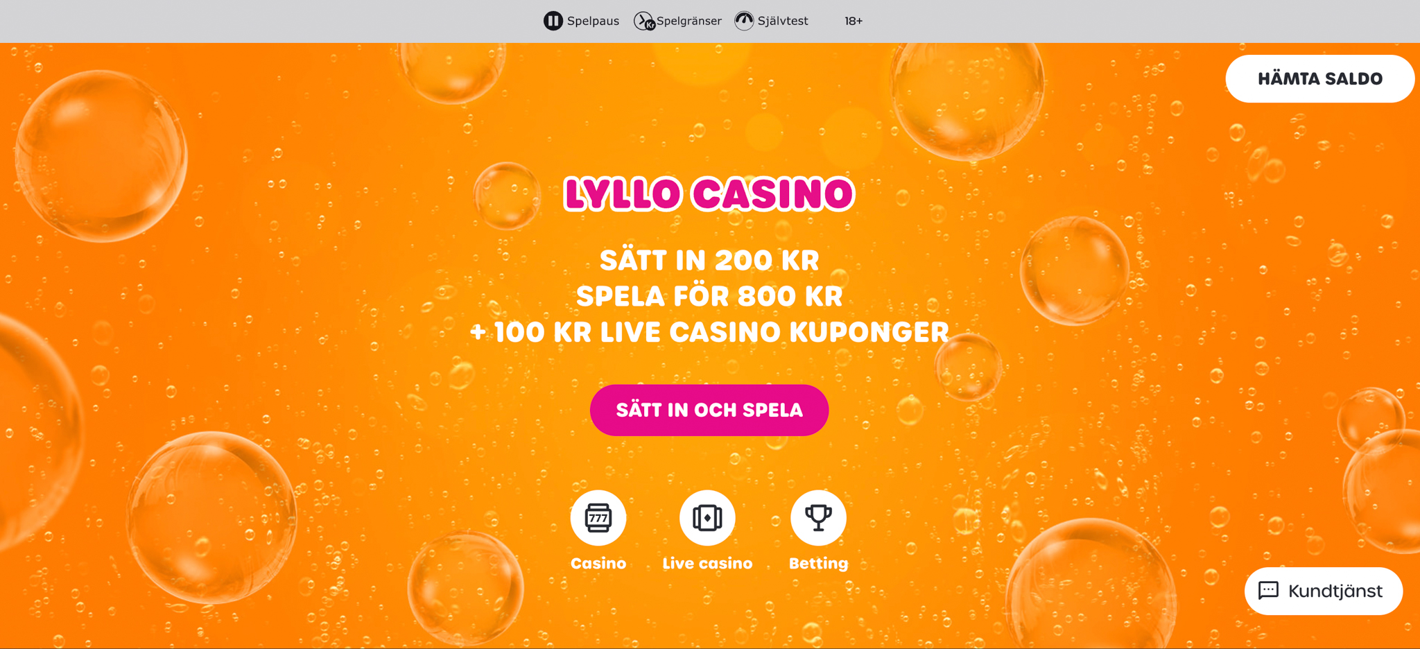 Lyllo Casino recension - Sveriges Bästa Casino - 04