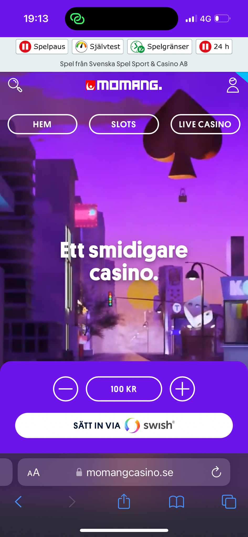 Momang casino recension - Sveriges Bästa Casino - 01