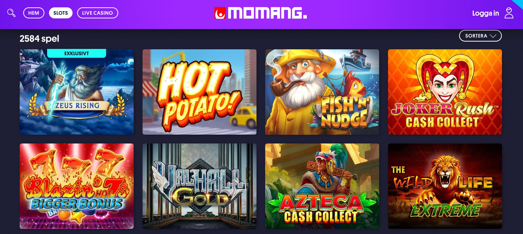 Momang casino recension - Sveriges Bästa Casino - 08