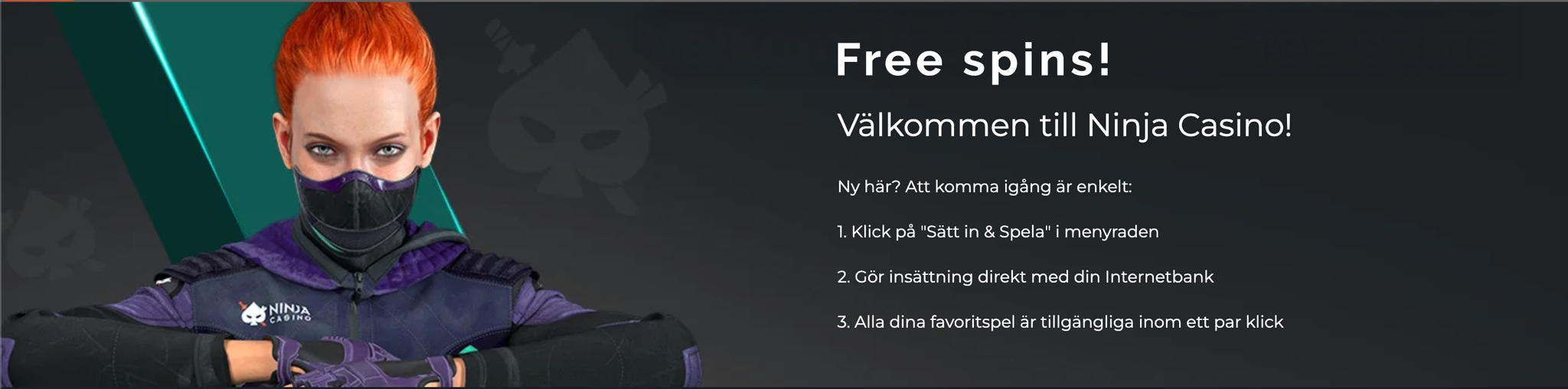 Ninja casino recension - Sveriges Bästa Casino - 02