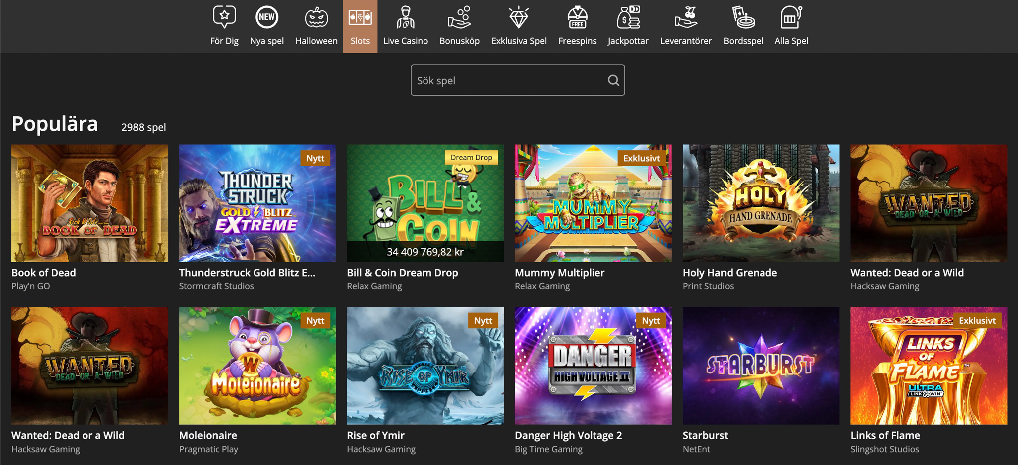 Storspelare casino recension - Sveriges Bästa Casino - 03