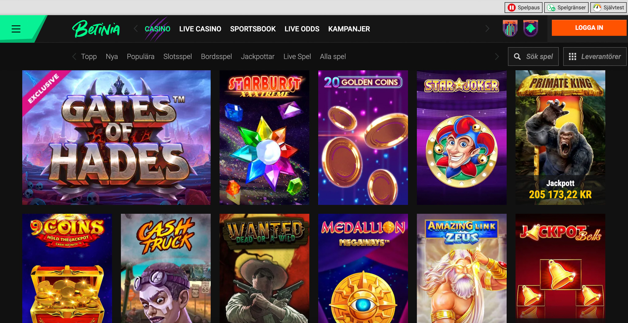 Betinia Betting recension - Sveriges Bästa Casino - 03