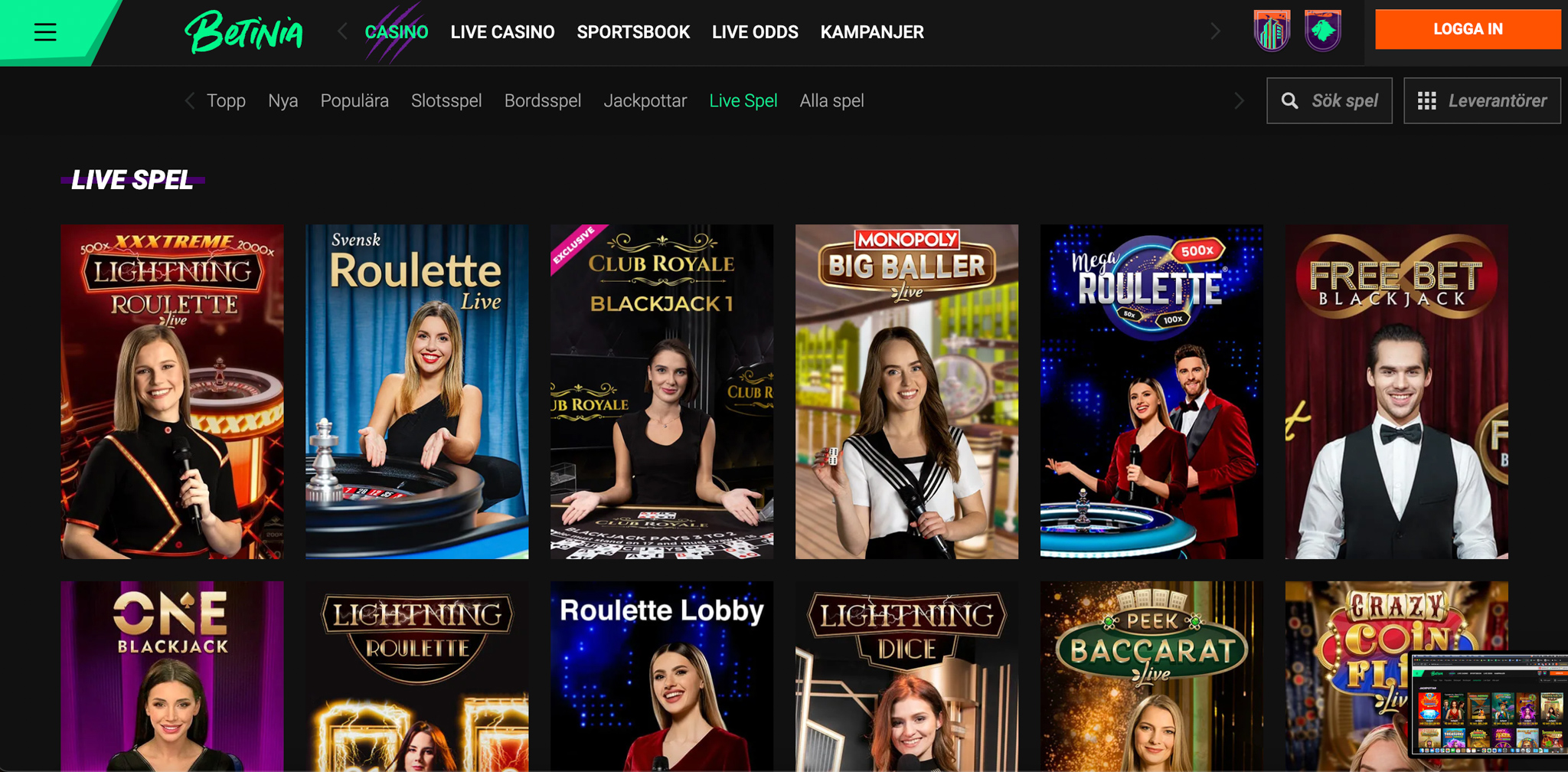 Betinia Betting recension - Sveriges Bästa Casino - 05