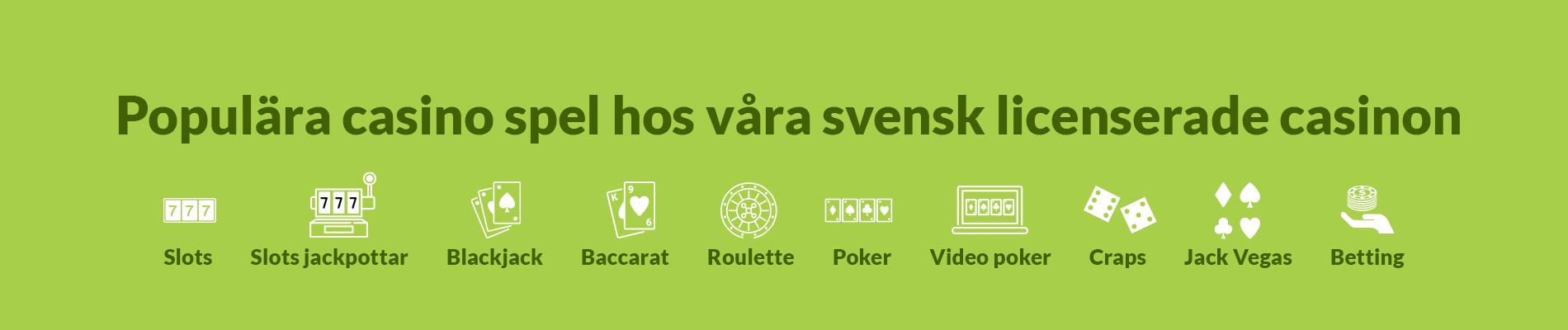 Casinospel online - Sveriges Bästa Casino - 22