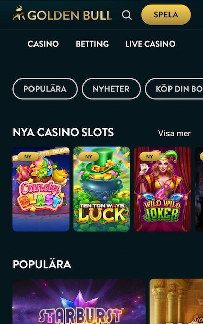 Golden Bull betting recension - Sveriges Bästa Casino - 04