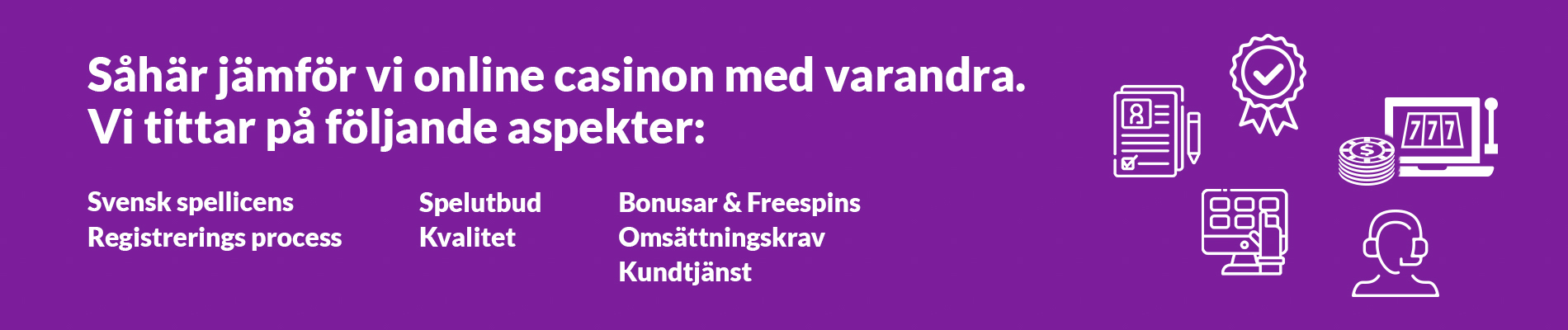 Populära casinon online - Sveriges Bästa Casino - 08