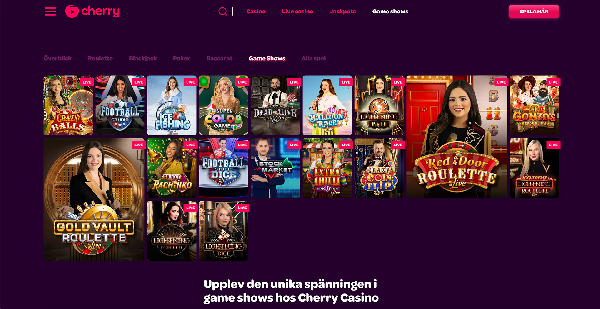 Cherry casino recension - Sveriges Bästa Casino - 12