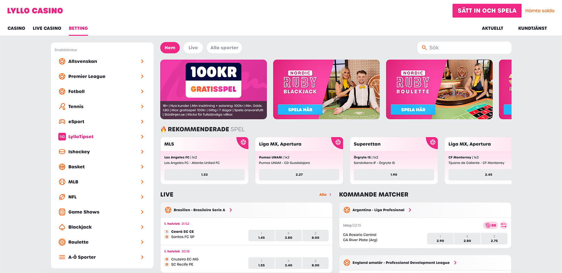 Lyllo Casino recension - Sveriges Bästa Casino - 251020 - 01