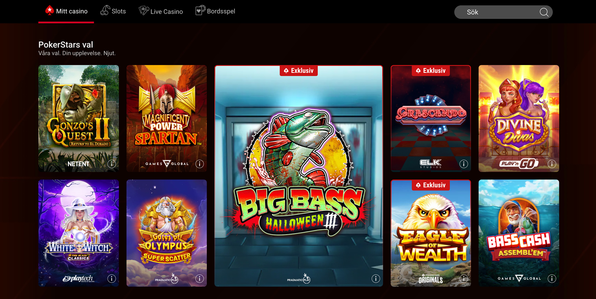 Pokerstars casino recension - Sveriges Bästa Casino - 251020 - 01