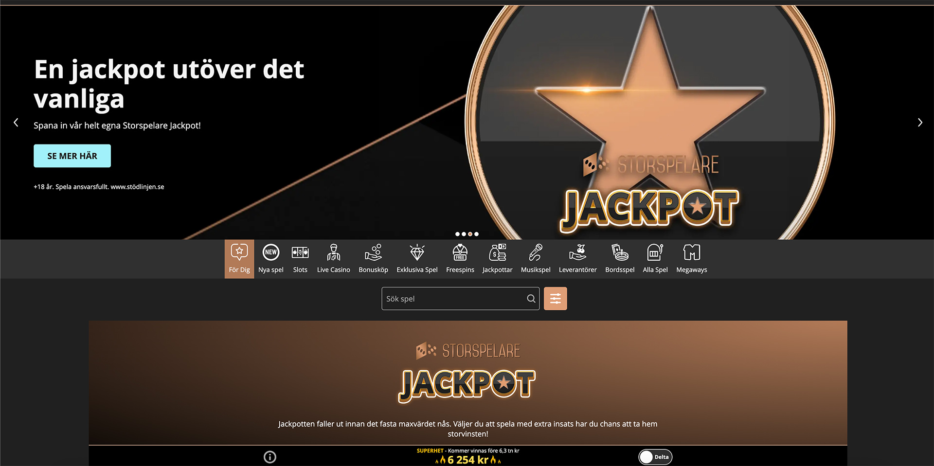 Storspelare casino recension - Sveriges Bästa Casino - 251020 - 01