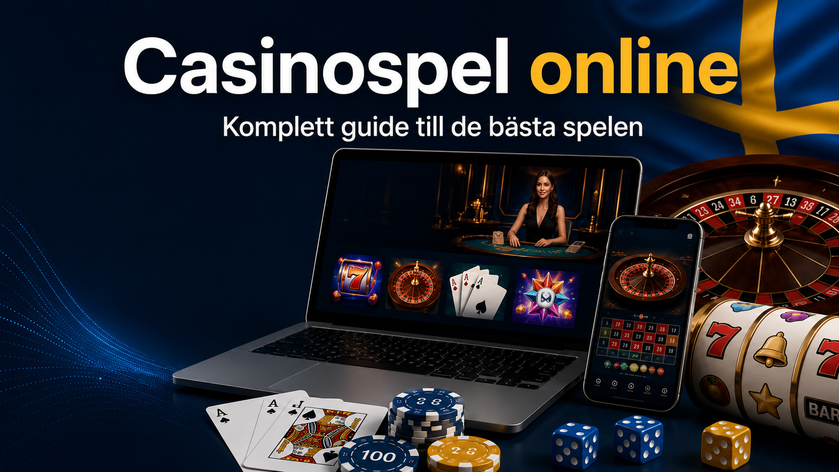 Casinospel online – komplett guide till de bästa spelen