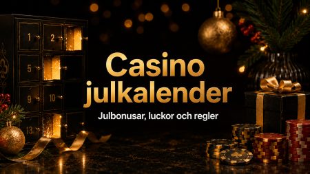 Casino julkalender 2026 – julbonusar, luckor och regler