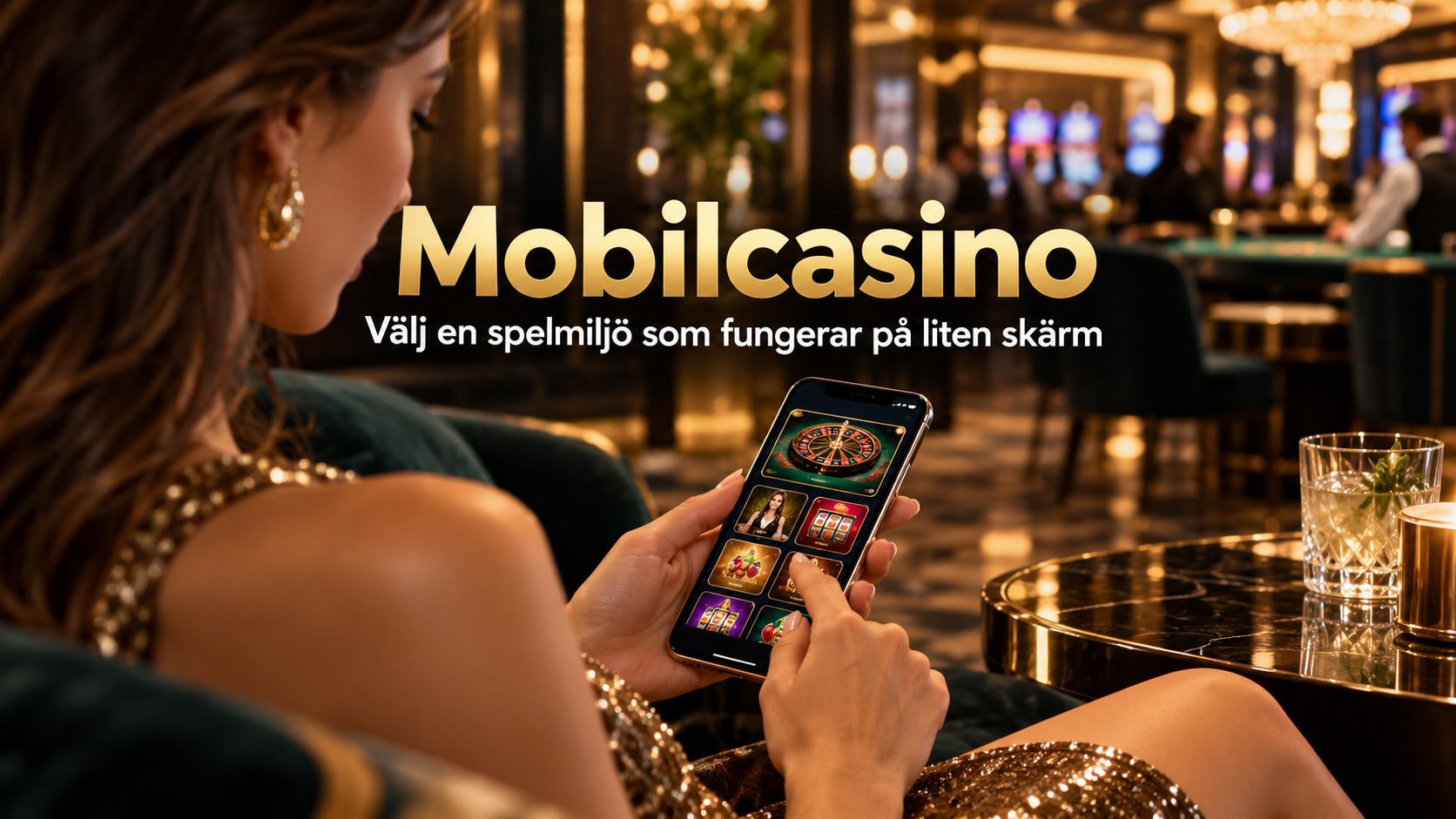 Mobilcasino - Välj en spelmiljö som fungerar på liten skärm - sverigesbastacasino.se - 01